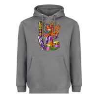 Storm Mardi Gras love Heavyweight Hoodie - LillyAllenDesigns