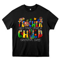 Black teacher can hear what a child cannot say Heavy Core Tee - Zillion Design Studio