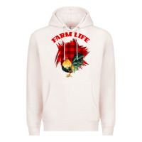 Pale Pink Farm Life Premium Hoodie - Bettercallsaul