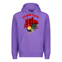 Purple Farm Life Premium Hoodie - Bettercallsaul