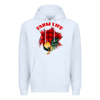 White Farm Life Premium Hoodie - Bettercallsaul