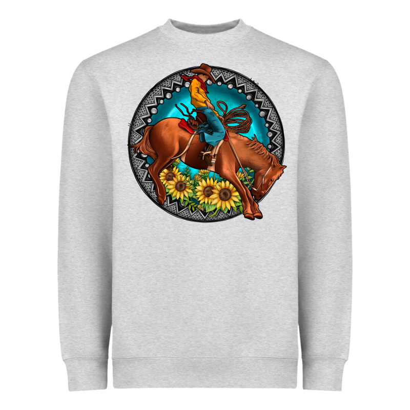 Gemstone Rodeo Heavyweight Sweatshirt by JahusDesignShop | Teevron