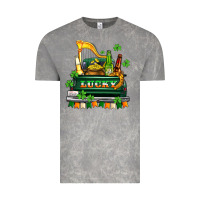 Cloud Rock lucky truck with flags and beers Vintage Tee - AdoDesignShop