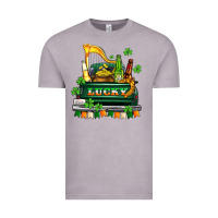 Vintage Zinc lucky truck with flags and beers Vintage Tee - AdoDesignShop