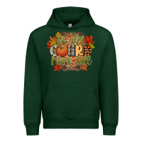 Forest Green oh my gourd i love fall Urban Hoodie - CowGirlArtShop