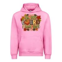 Fuchsia Pink oh my gourd i love fall Urban Hoodie - CowGirlArtShop