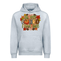 Heather Grey oh my gourd i love fall Urban Hoodie - CowGirlArtShop