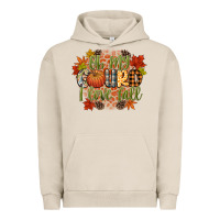 Pigment French Oak oh my gourd i love fall Urban Hoodie - CowGirlArtShop
