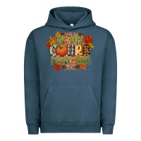 Pigment Midnight Navy oh my gourd i love fall Urban Hoodie - CowGirlArtShop