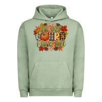 Pigment Oil Green oh my gourd i love fall Urban Hoodie - CowGirlArtShop