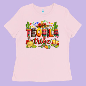 Tequila Tribe Ladies Tee Designed By Ranaportraitstore