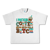 Lunar Rock ı pretend coffee helps but ı am still a bitch Urban Heavy Tee - AdoDesignShop