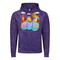 Cloud Purple custom name summer beach toys Vintage Hoodie - JahusDesignShop