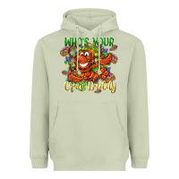 Matcha Who's your craw daddy Mardi Gras Heavyweight Hoodie - LillyAllenDesigns