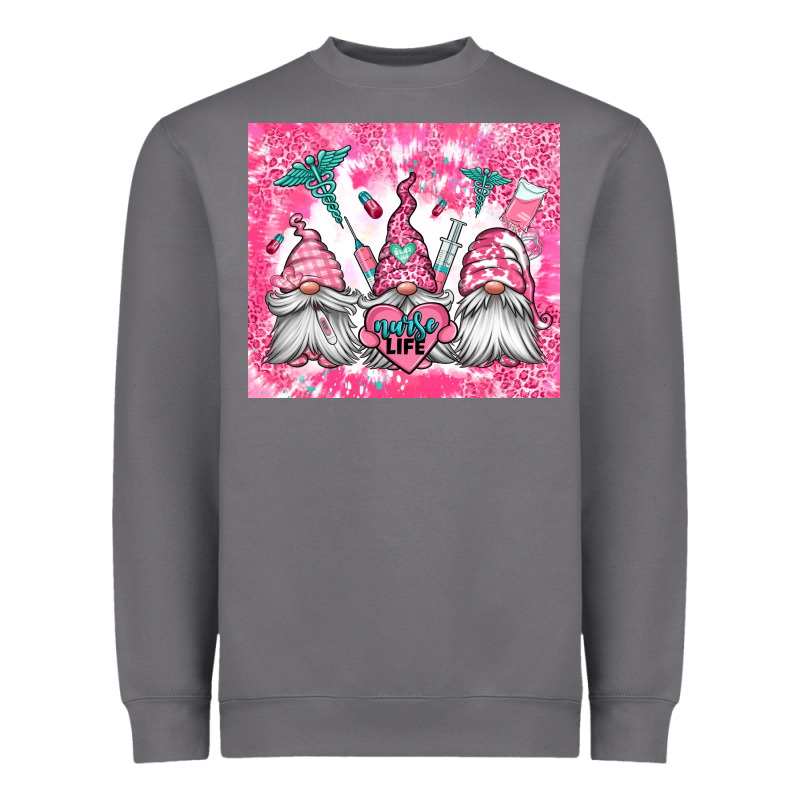 Nurse Life Gnomes Heavyweight Sweatshirt by Jasminsmagicworld | Teevron