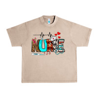 French Oak western nurse Urban Heavy Tee - BundleAndBundleShop