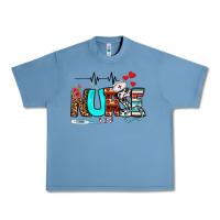 Pebble Blue western nurse Urban Heavy Tee - BundleAndBundleShop