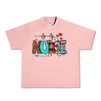 Salmon western nurse Urban Heavy Tee - BundleAndBundleShop