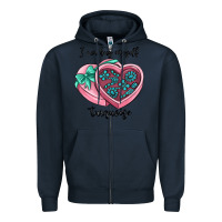 Navy i can buy myself turquoise Zipper Hoodie - MaliasSmallBusiness
