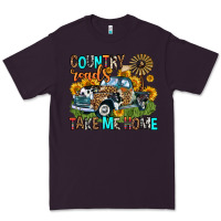 Plum country roads take me home Premium Tee - Zillion Design Studio
