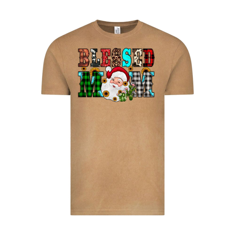 Blessed Mom Christmas Vintage Tee by JahusDesignShop | Teevron
