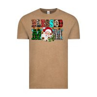 Vintage Coffee blessed mom christmas Vintage Tee - JahusDesignShop