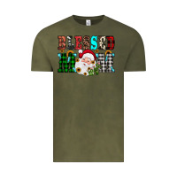 Vintage Olive blessed mom christmas Vintage Tee - JahusDesignShop