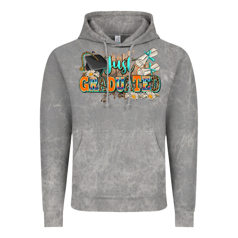 Just Graduated Vintage Hoodie by AdoDesignShop | Teevron