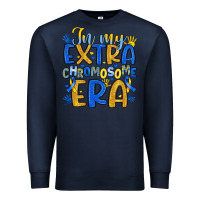 Navy in my extra chromosome era Premium Sweatshirt - Artiststas