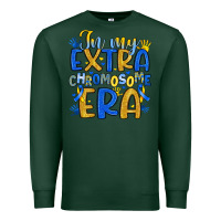 Sports Green in my extra chromosome era Premium Sweatshirt - Artiststas