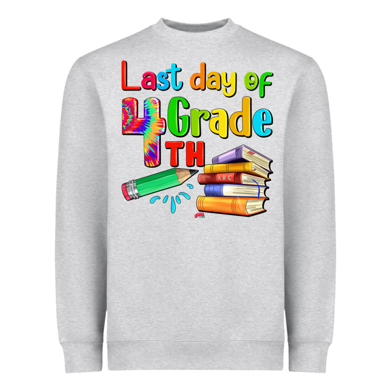 Last Day Of Fourth Grade Heavyweight Sweatshirt by Artiststas | Teevron