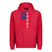 Cardinal Daddy American Flag Premium Hoodie - Bettercallsaul