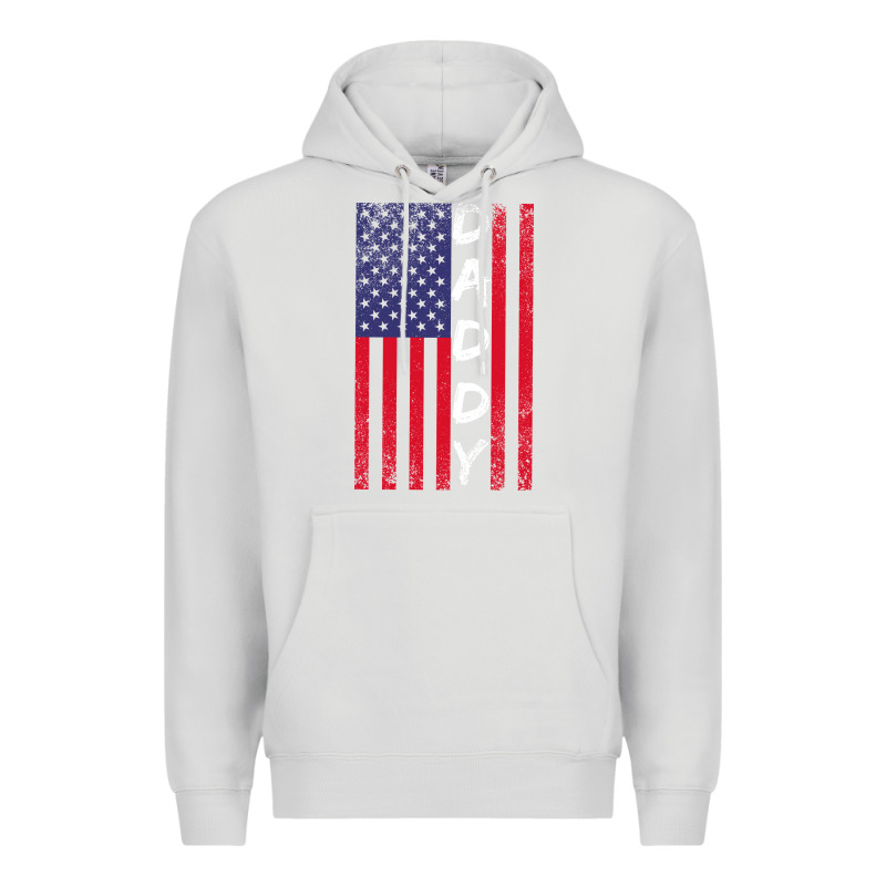 Daddy American Flag Premium Hoodie by Bettercallsaul | Teevron