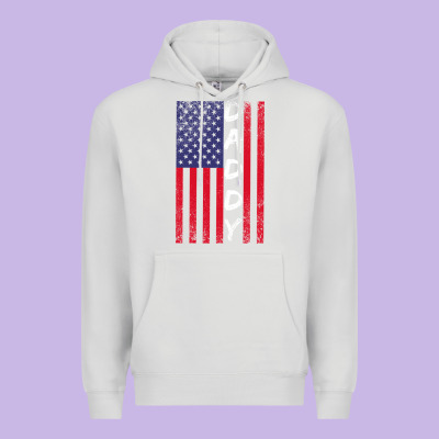 Daddy American Flag Premium Hoodie Designed By Bettercallsaul