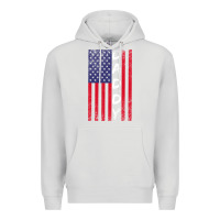 Dove Grey Daddy American Flag Premium Hoodie - Bettercallsaul