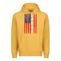 Mustard Daddy American Flag Premium Hoodie - Bettercallsaul