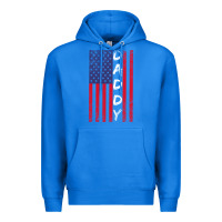 True Royal Daddy American Flag Premium Hoodie - Bettercallsaul