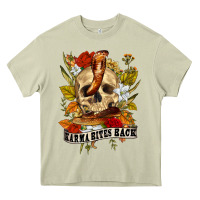 Mossy karma bites back Heavy Core Tee - RanaPortraitStore