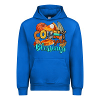 Cobalt count your blessings Urban Hoodie - CowGirlArtShop