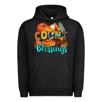 Pigment Black count your blessings Urban Hoodie - CowGirlArtShop