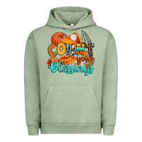Pigment Oil Green count your blessings Urban Hoodie - CowGirlArtShop