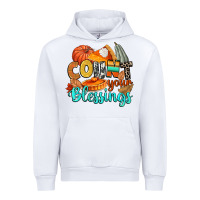 White count your blessings Urban Hoodie - CowGirlArtShop