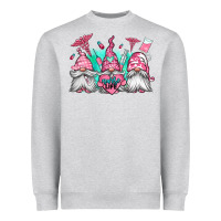 Heather Grey nurse gnomes Heavyweight Sweatshirt - Jasminsmagicworld