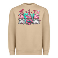 Mushroom nurse gnomes Heavyweight Sweatshirt - Jasminsmagicworld