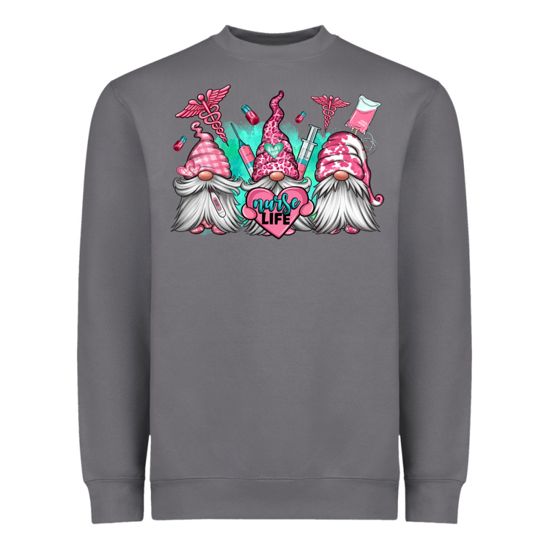 Nurse Gnomes Heavyweight Sweatshirt by Jasminsmagicworld | Teevron