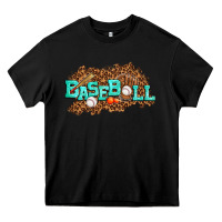 Black baseball Heavy Core Tee - texasbilliewilder