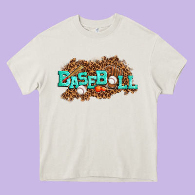 Baseball Heavy Core Tee Designed By Texasbilliewilder