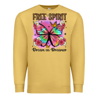 Antique Gold free spirit dream on dreamer Premium Sweatshirt - Artiststas