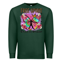 Sports Green free spirit dream on dreamer Premium Sweatshirt - Artiststas