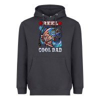 Smoke Reel Cool Dad Bass 4th of July Heavyweight Hoodie - LillyAllenDesigns
